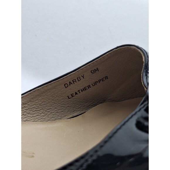 Vintage Y2K Dollhouse Darby Patent Leather Pointed Toe Mules Sz 9M Witchy Gothic - Picture 6 of 12